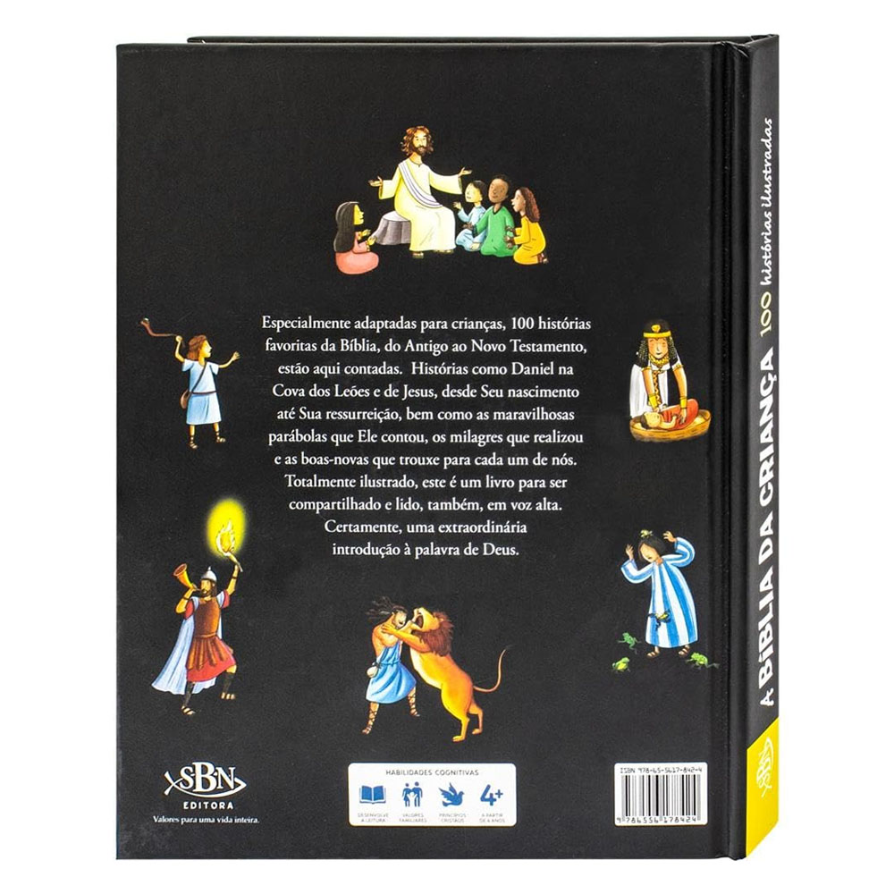 Foto 2 de A bíblia da criança em 100 histórias ilustradas