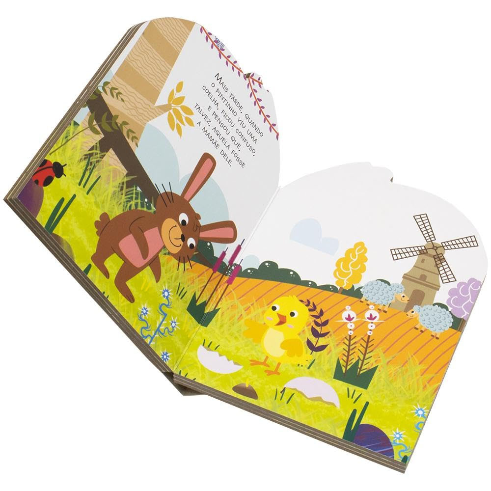 Foto 2 de Meus amiguinhos   um livrinho recortado pintinho