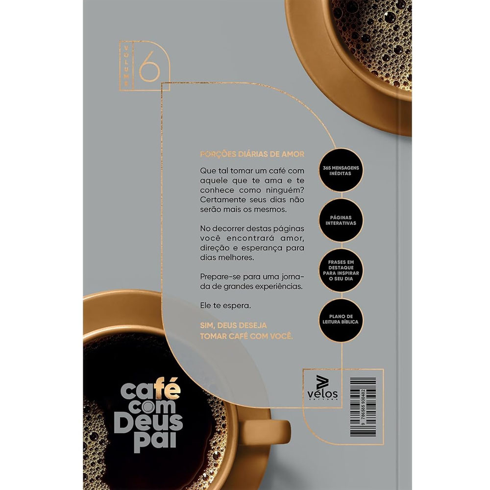 Foto 2 de Cafe com deus pai   volume 6 porções diárias de amor