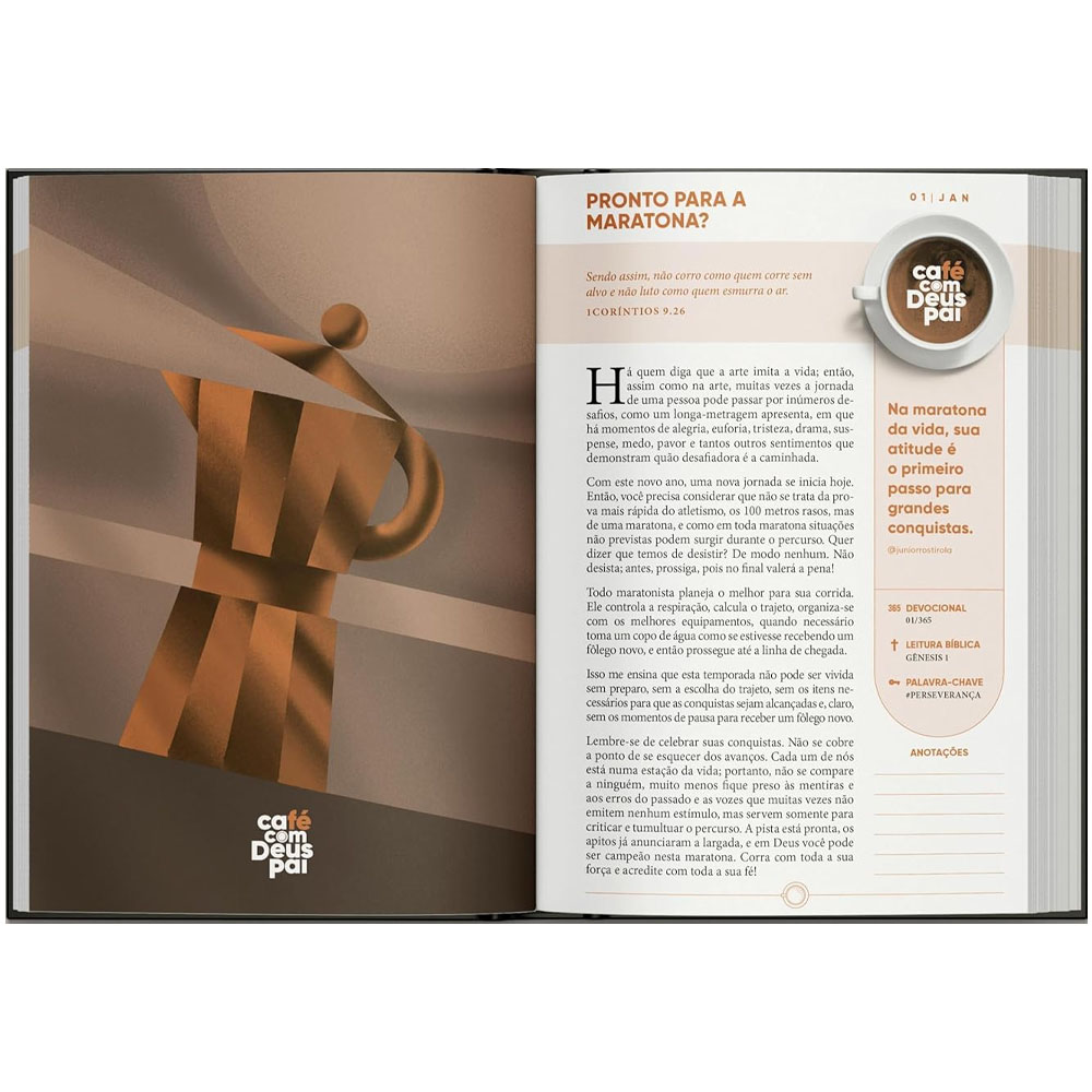 Foto 3 de Cafe com deus pai   volume 6 porções diárias de amor