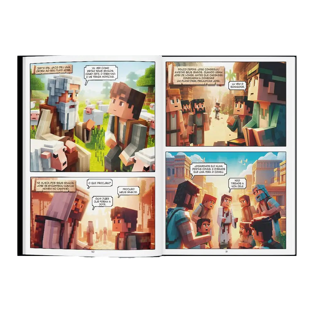 Foto 2 de Biblia em quadrinhos pro games minecraft