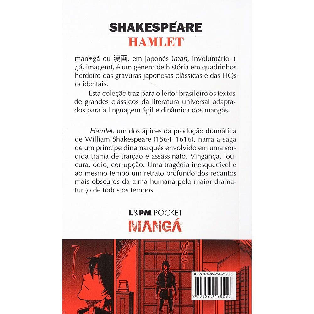 Foto 2 de Hamlet mangá hq   coleção l&pm pocket