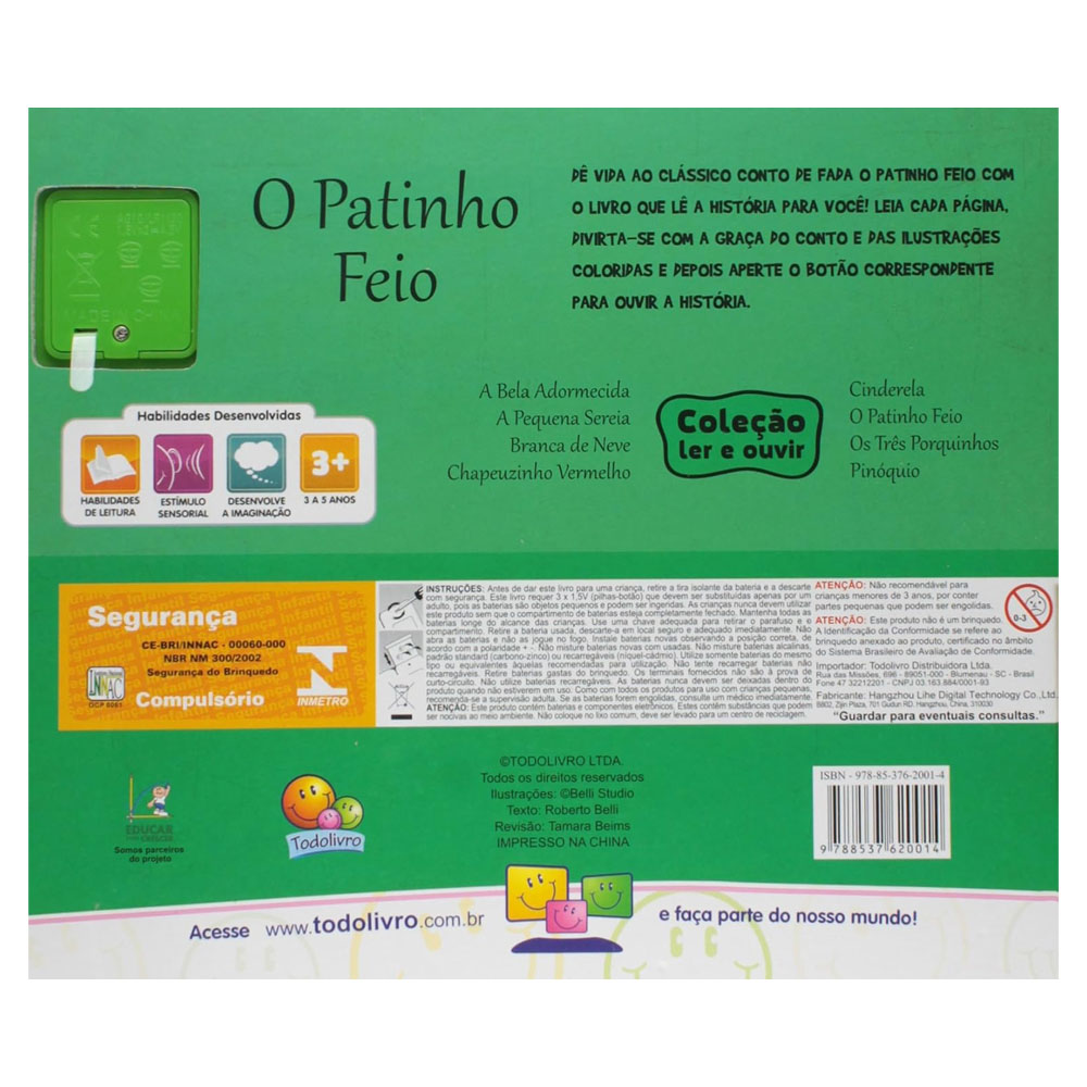 Foto 3 de Ler e ouvir o patinho feio