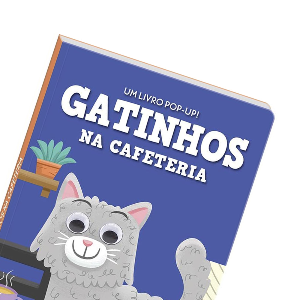 Foto 3 de Olhinhos espertos! um livro pop up gatinhos na cafeteria