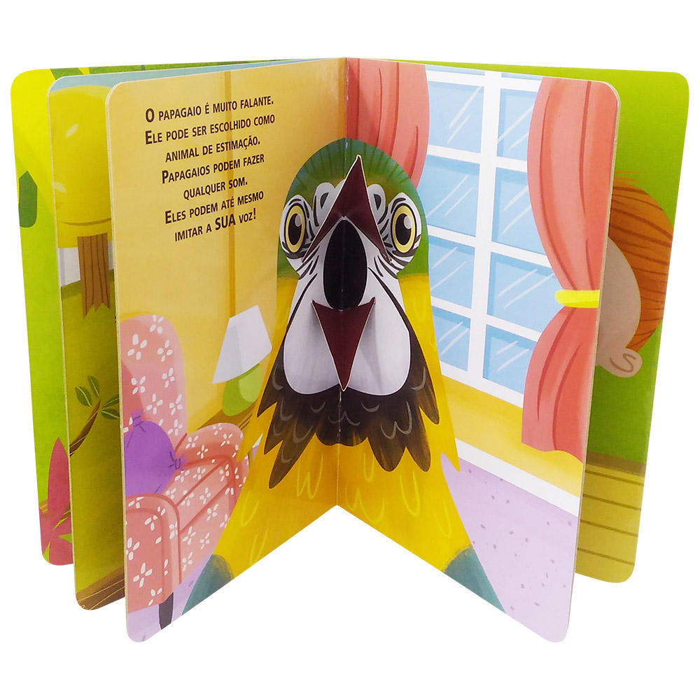 Foto 2 de Olhinhos espertos! um livro pop up pássaros no céu