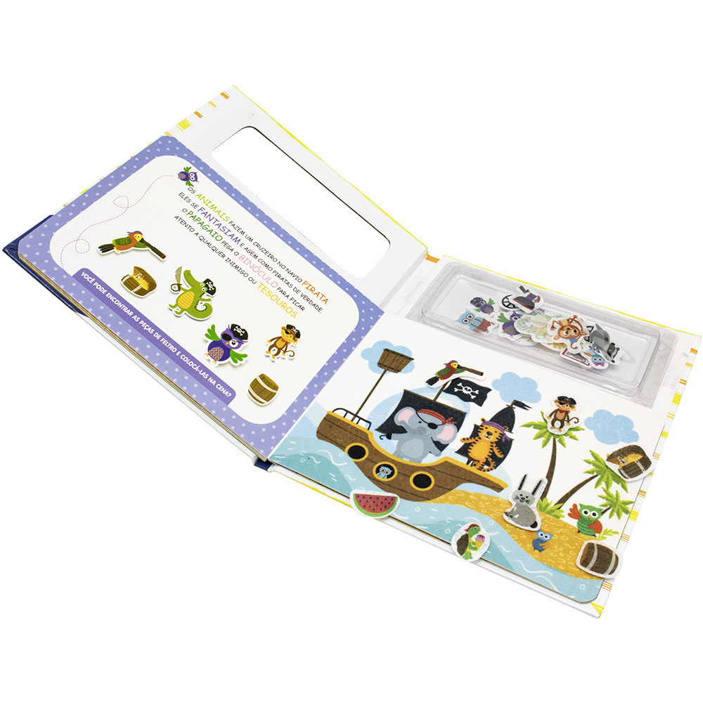 Foto 2 de Diversão com feltros amigos da floresta