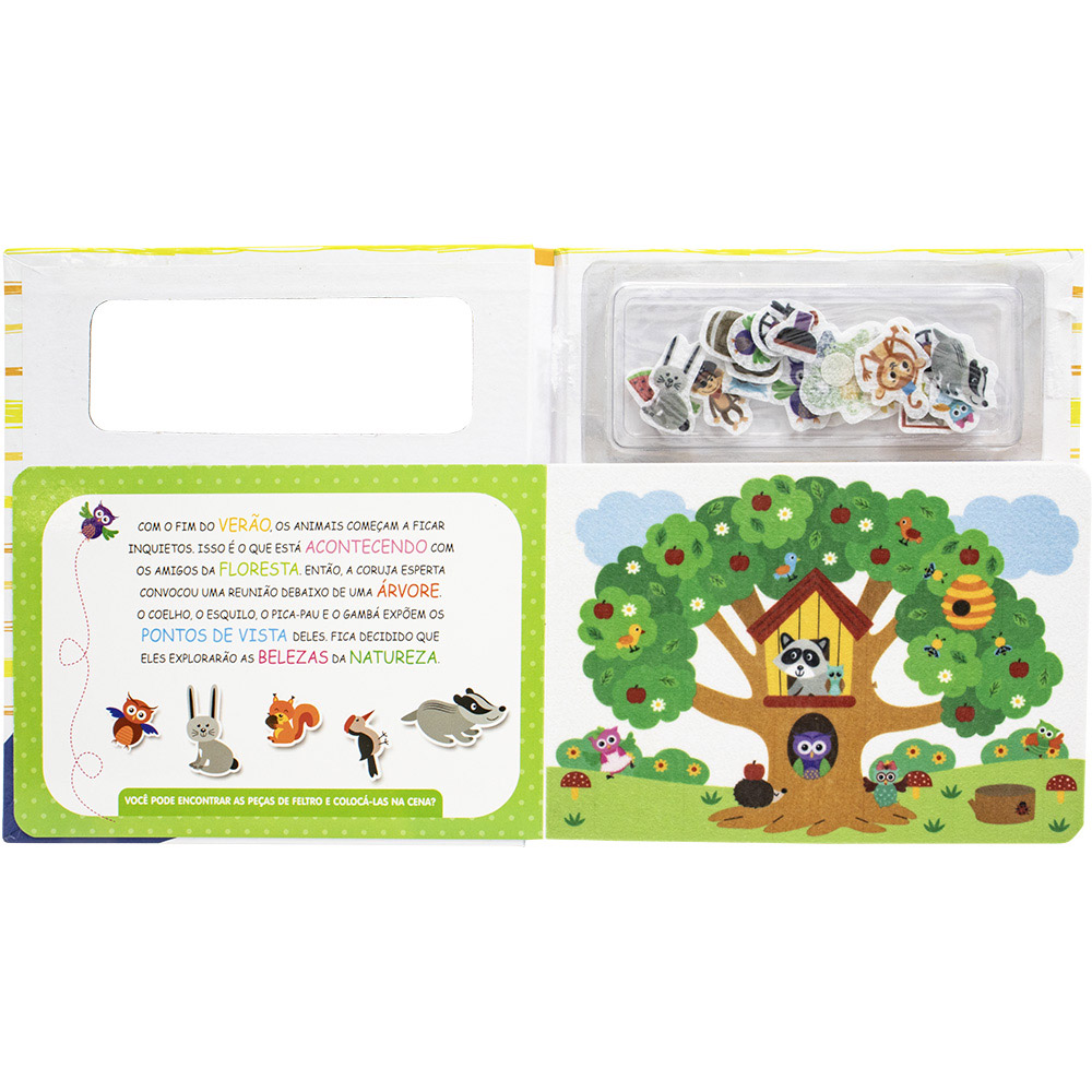 Foto 3 de Diversão com feltros amigos da floresta