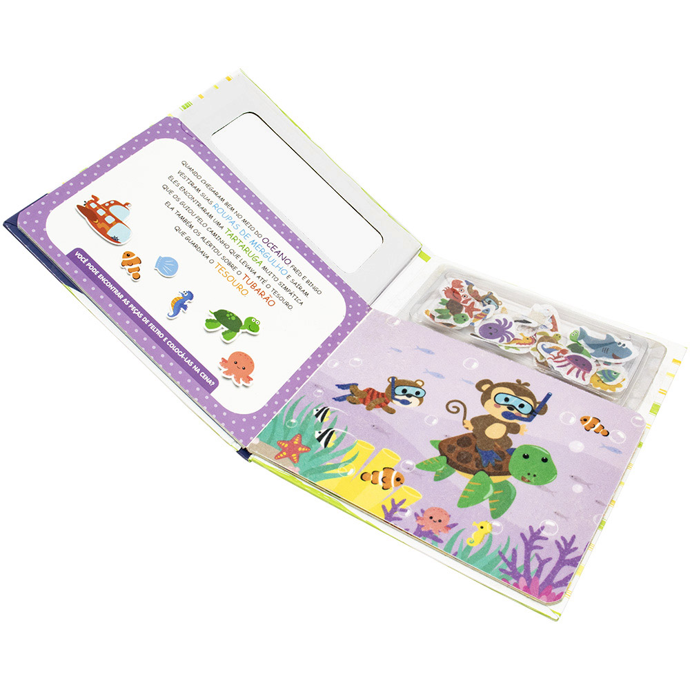 Foto 2 de Diversão com feltros aventura no oceano