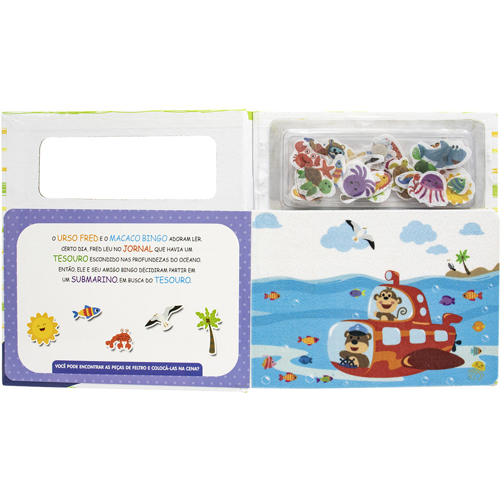 Foto 3 de Diversão com feltros aventura no oceano