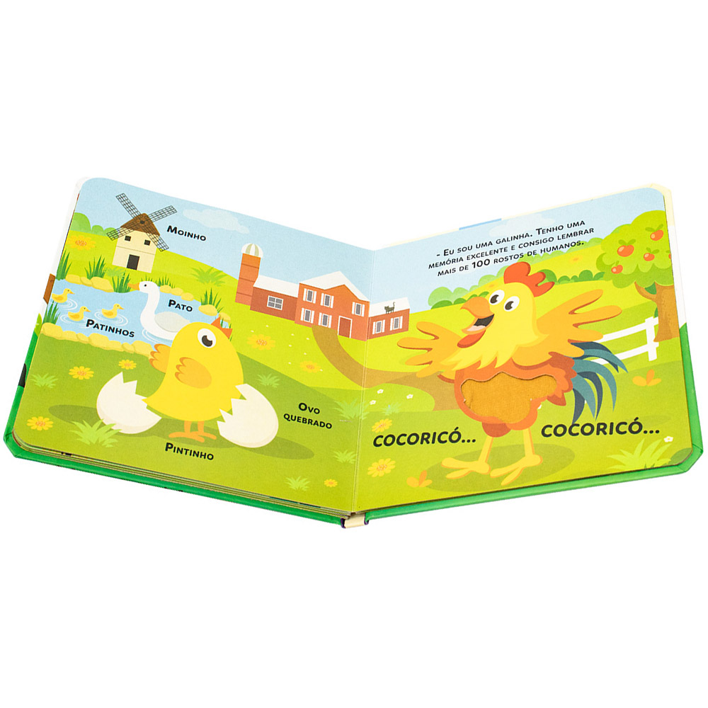 Foto 2 de Meu livro para tocar e sentir fazenda