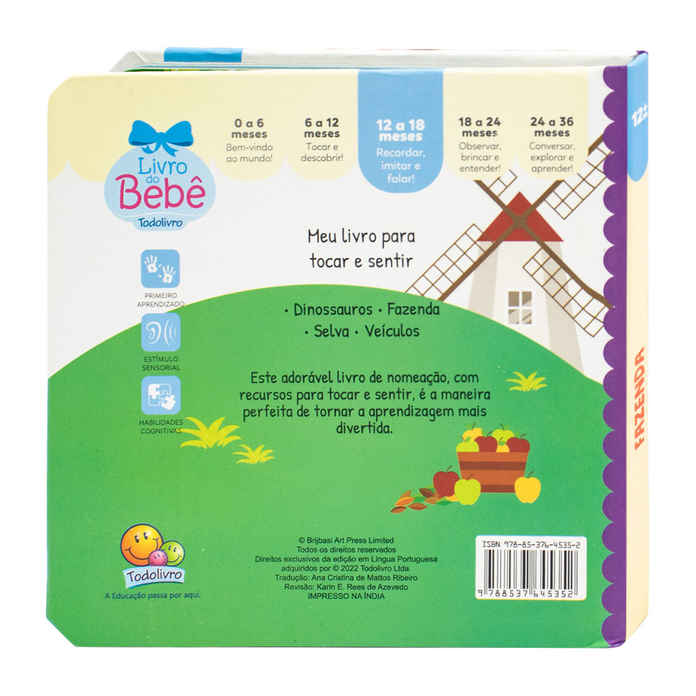 Foto 3 de Meu livro para tocar e sentir fazenda