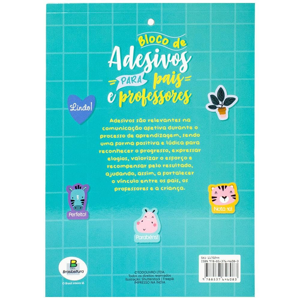 Foto 3 de Bloco de adesivos para pais e professores vd