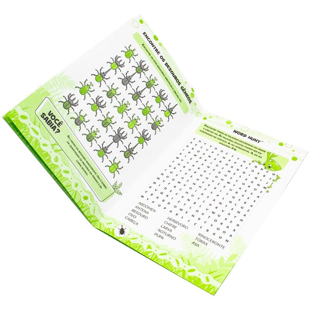 Foto 2 de Insetos gigantes   livro de atividades besouro vs louva a d