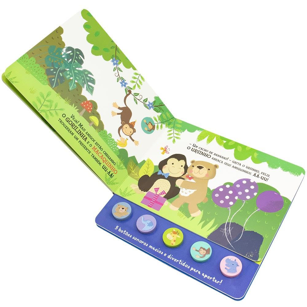 Foto 2 de Brincando com sons o aniversário do ursinho