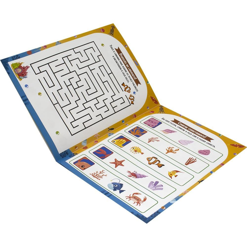 Foto 2 de Aventuras com borrachas   colorir & atividades oceano