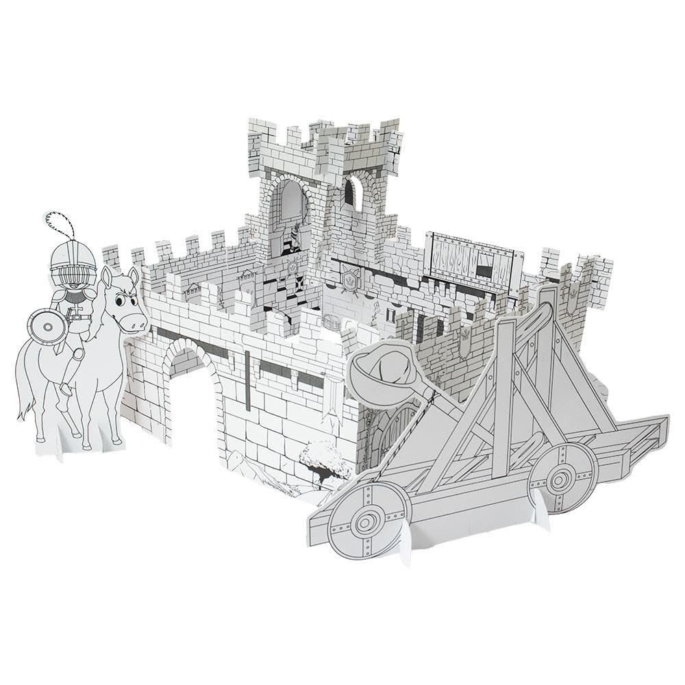 Foto 2 de Colorir e montar castelo