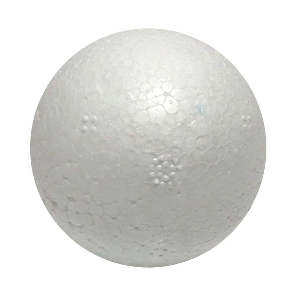 Foto 3 de Bola de isopor maciça 50x50mm 1 unidade styroform